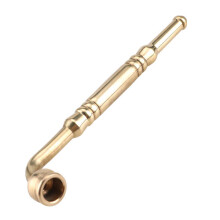 Pure Copper Mini Portable Pipe Metal Old Fashioned Small Bowled Long Stemmed Tobacco Pipe Pot Delicious Small Bucket Mens Long Stemmed Chinese Pipe S