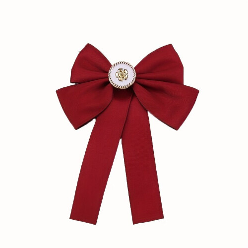 Cotton Blend College Style Bow Tie Temperament Student Uniform Accessories 1