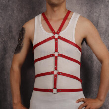 Harness Mens Lingerie Gothic Exotic Punk Style Adjustable Chest Harness Bondage Straps