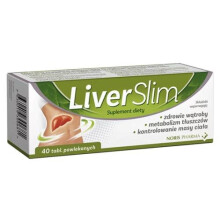 NORIS PHARMA Liver Slim, 40 tablets - Healthy Liver , diet