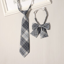 British Style Necktie Bowtie Casual Uniform Shirt Tie School College Pre tied Bow Tie Unisex Casual Accessories