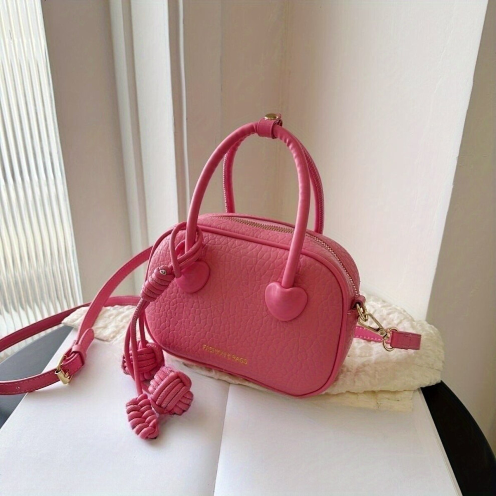 Small Niche Handbag Solid Crossbody Bag Shell Bag For Women-image-OPC-PC7NC2S-NEW