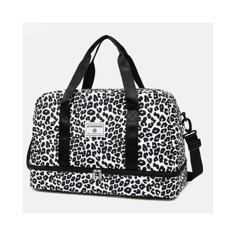 Large Capacity Leopard Print Luggage Bag Versatile Storage Handbag All Match Duffle Bag-image-OPC-PC7NCGZ-NEW
