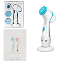 Facial Cleansing Brush Sonic Nu Face Spin Brush Set Galvanica Facial Spa System
