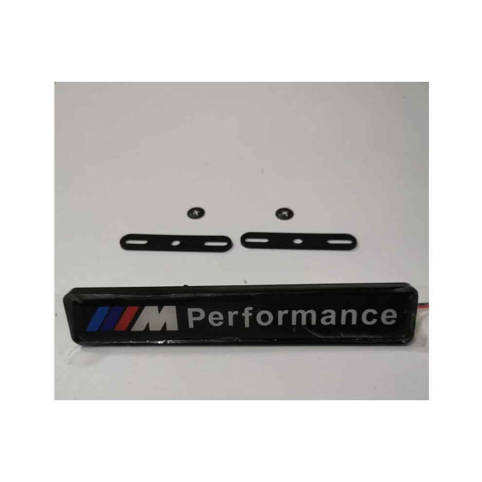 BMW M Performance LED Light Logo Grille Emblem Badge