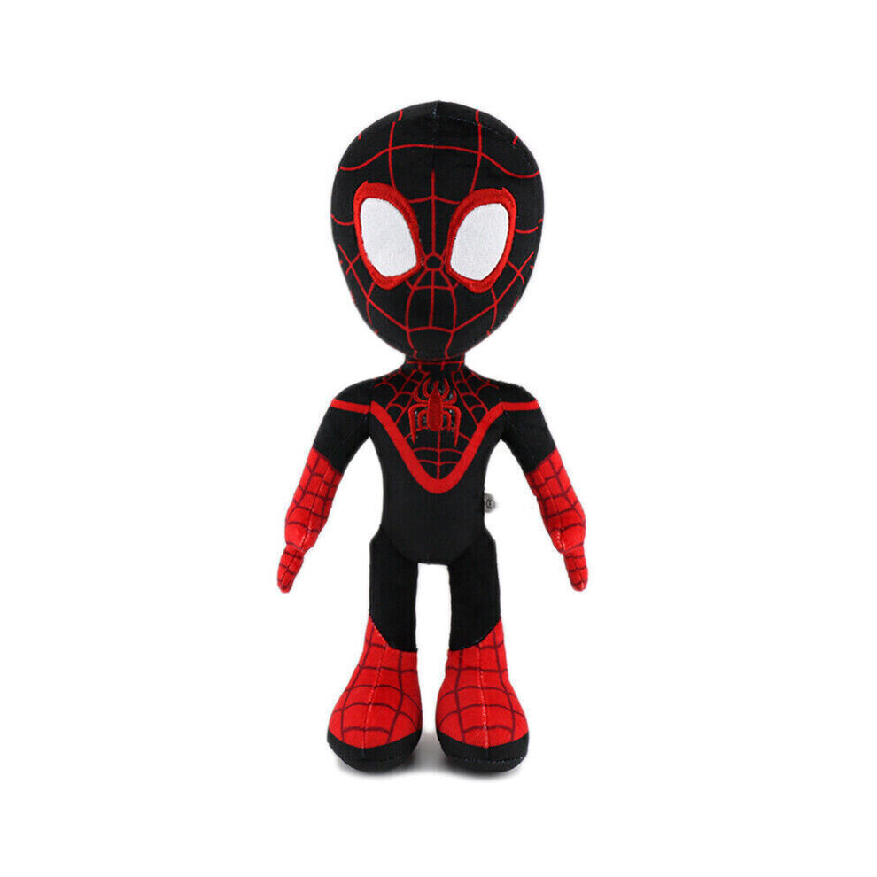 (  Black) His Amazing Friends Gwen Spin Miles Morales Plush Doll Toy Spider Plush Kid Toy