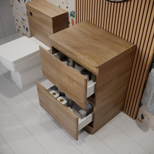 Regis Forma Wood Freestanding Vanity Unit 600mm 1