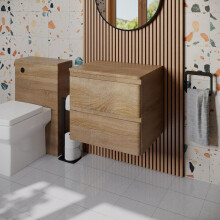 Regis Forma Wood Wall Hung Countertop Vanity Unit 600mm