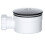 SPARES2GO Shower Trap for 90mm Tray Plug Hole 1.5" Drain Waste Dome Base Kit (Black) 9