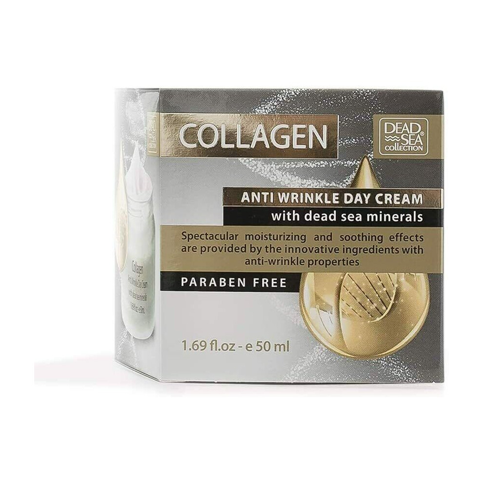 Dead Sea Collagen With Dead Sea Minerals Anti Wrinkle Day Cream 1.69 fl oz