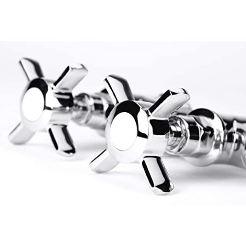 (Angled, No) Corby Angled/ Striaght Traditional Radiator Valve set 1