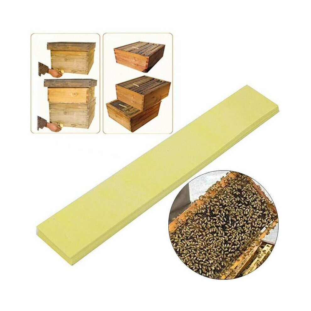 60 Pcs Pro Beekeeping Fluvalinate Bee Mite Varroa Tool Strips Supplies