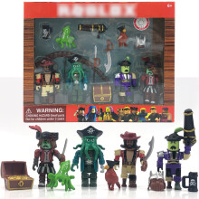 (Pirates) Sets Figures Roblox Robot Boys Girls Gift Toy Cake Topper Collection Merchandise