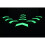 Glow in the dark arrows 100mm  ( 10x Pack ) 6