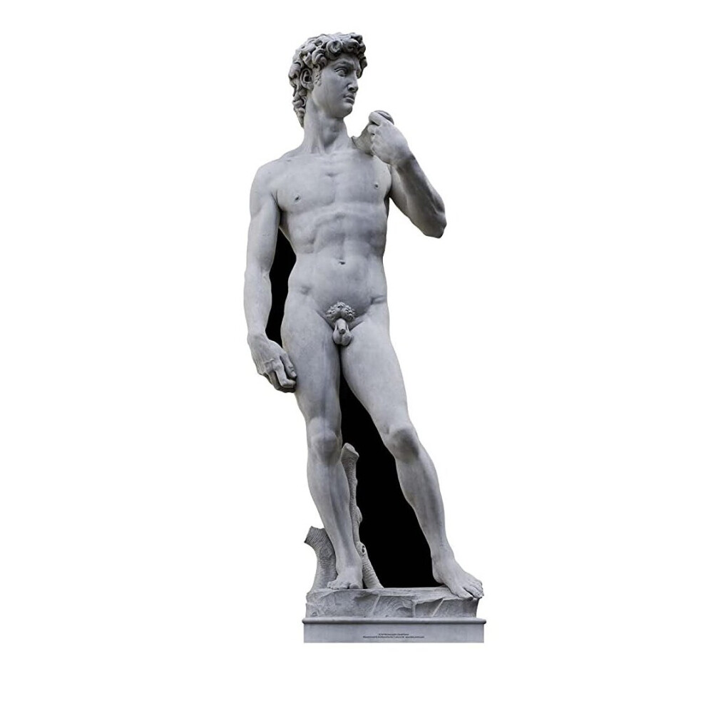 Famous Landmark Lifesize Cutouts Michelangelo's David Statue - Lifesize Cardboard Cutout / Standee