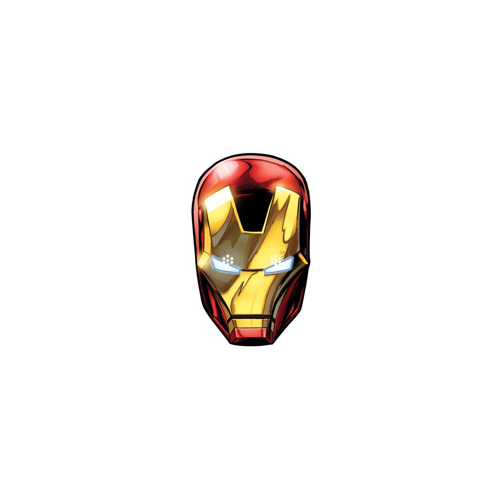 Marvel Iron Man From Marvel's The Avengers Single Card Party Fancy Dress Mask