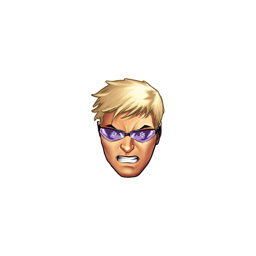 Marvel Hawkeye From Marvel's The Avengers Single Card Party Fancy Dress Mask