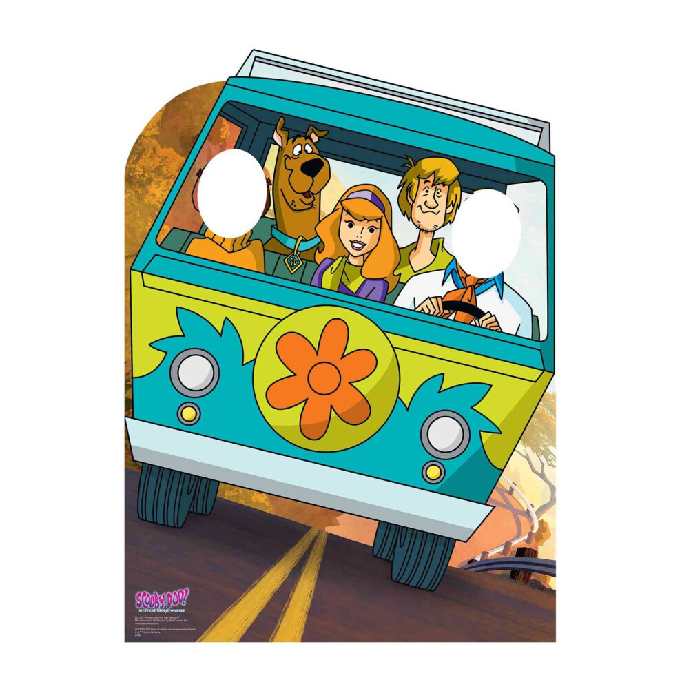 Scooby Doo Mystery Machine Van Child Size Stand-In Cardboard Cutout