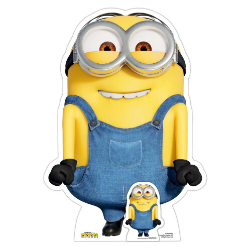 Dave Excited Minion Mini Cardboard Cutout Official Minions: The Rise of ...