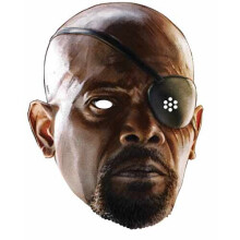 Nick Fury Avengers Age of Ultron Single Card Party Fancy Dress Mask