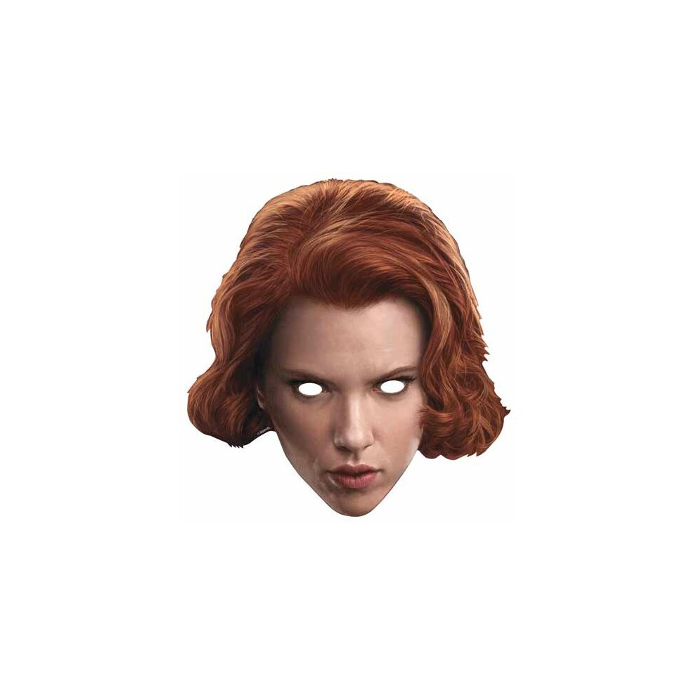 Marvel Black Widow Avengers Age Of Ultron Single Card Party Fancy Dress Mask