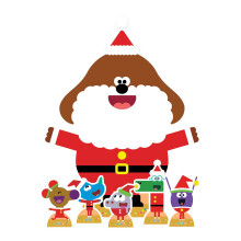Hey Duggee and The Squirrel Club Christmas Cardboard Cutout Official Standee