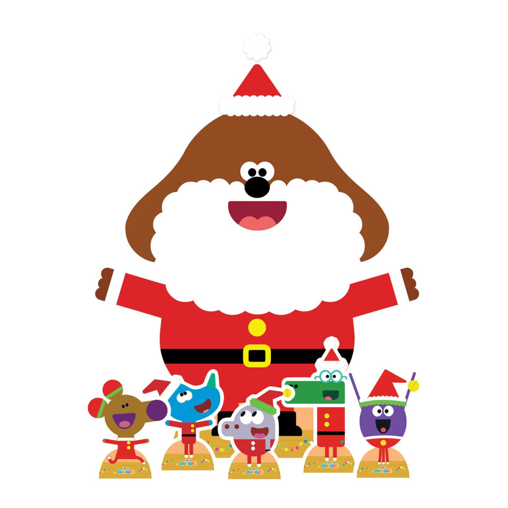 Hey Duggee and The Squirrel Club Christmas Cardboard Cutout Official Standee