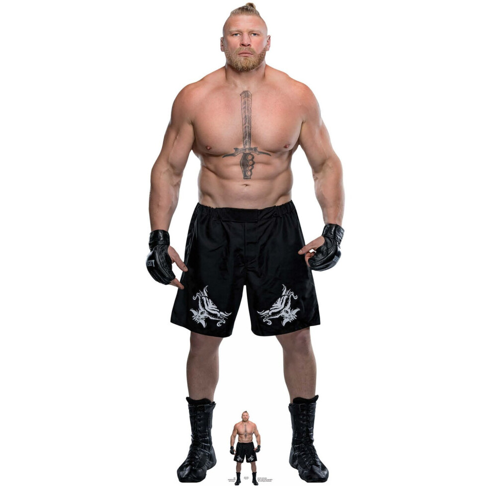 Wwe Lifesize Cutouts Brock Lesnar Wwe Official Lifesize Cardboard Cutout / Standup / Standee