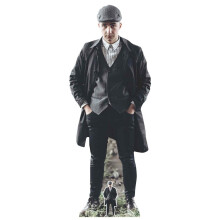 Peaky Blinders Style Gangster with Striped Shirt Cardboard Cutout / Standee / Standup
