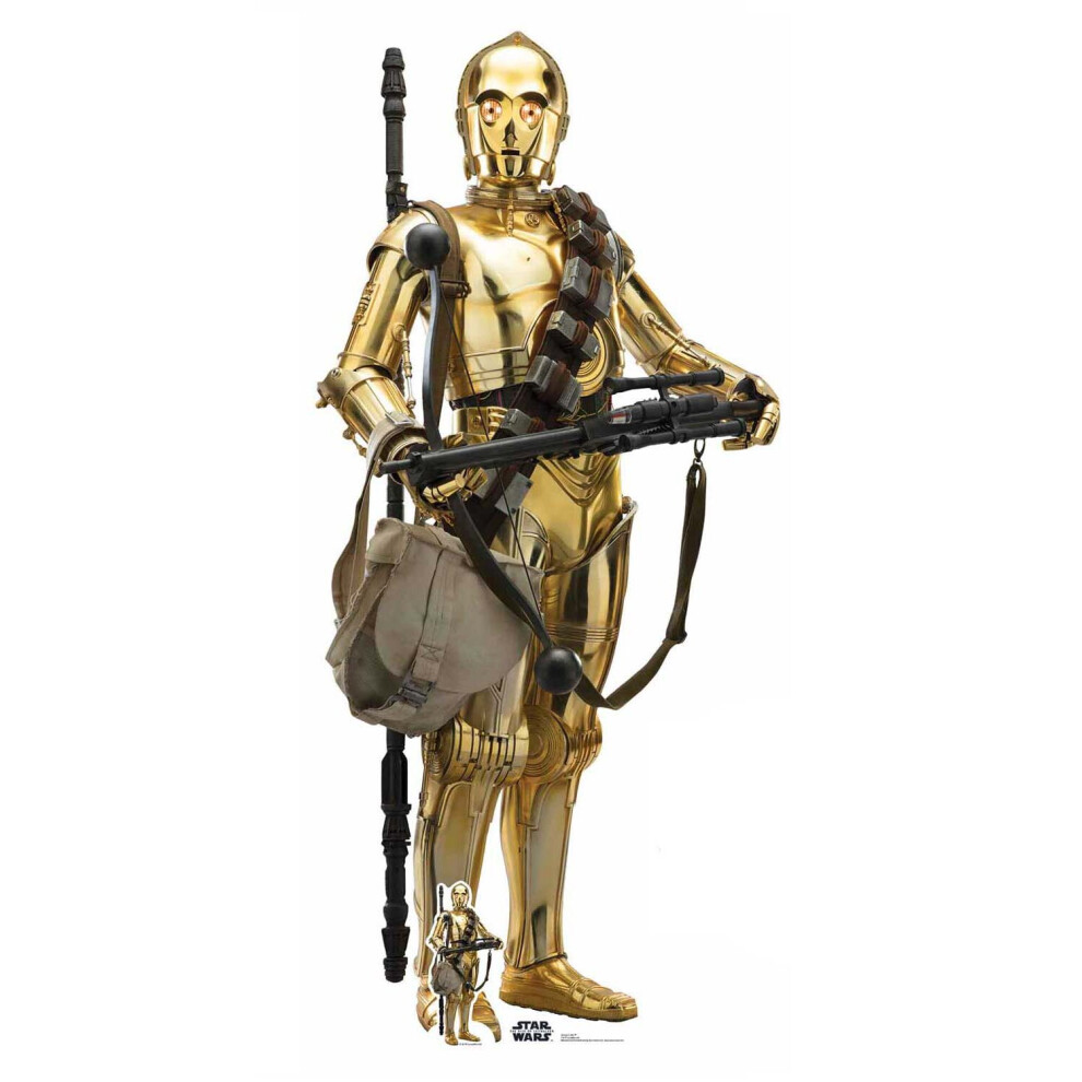 C-3PO Official Cardboard Cutout / Standee from Star Wars: The Rise of Skywalker