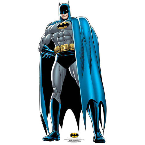 Batman Batman Cape Comic Mini Cardboard Cutout Superhero Standup