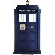The Tardis  - BBC Doctor Who / Dr Who / Dr. Who - Lifesize Cardboard Cutout / Standee