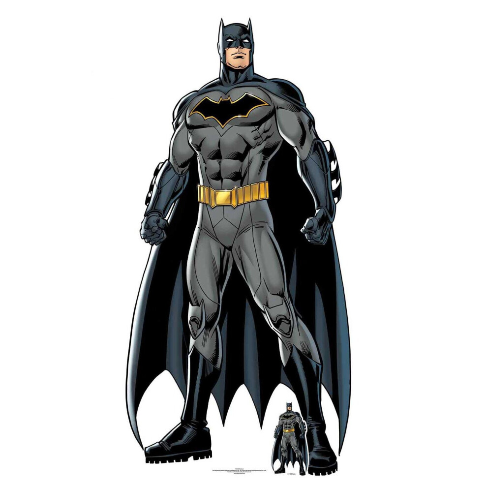 Batman Caped Crusader Official Dc Comics Lifesize Cardboard Cutout / Standee
