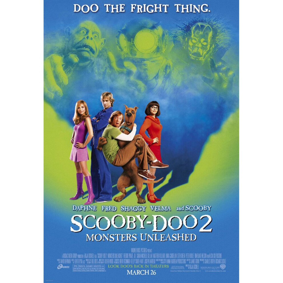 Scooby Doo 2 (Double Sided Regular) Original Cinema Poster