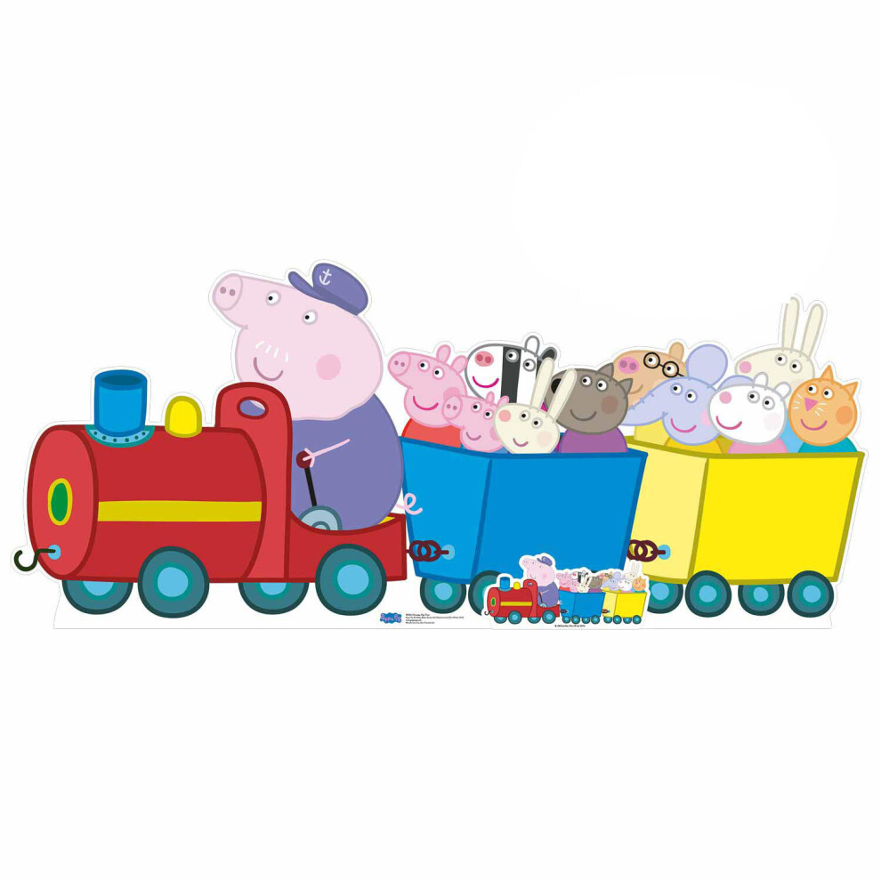 Peppa Pig Grandpa Pig's Train Cardboard Cutout / Standee / Stand Up