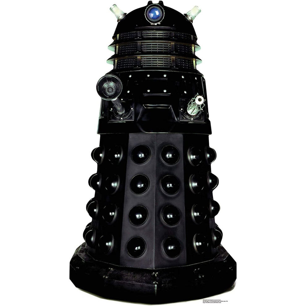 Doctor Who Lifesize Cutouts Black Dalek (Black) (Doctor Who) - Lifesize Cardboard Cutout / Standee