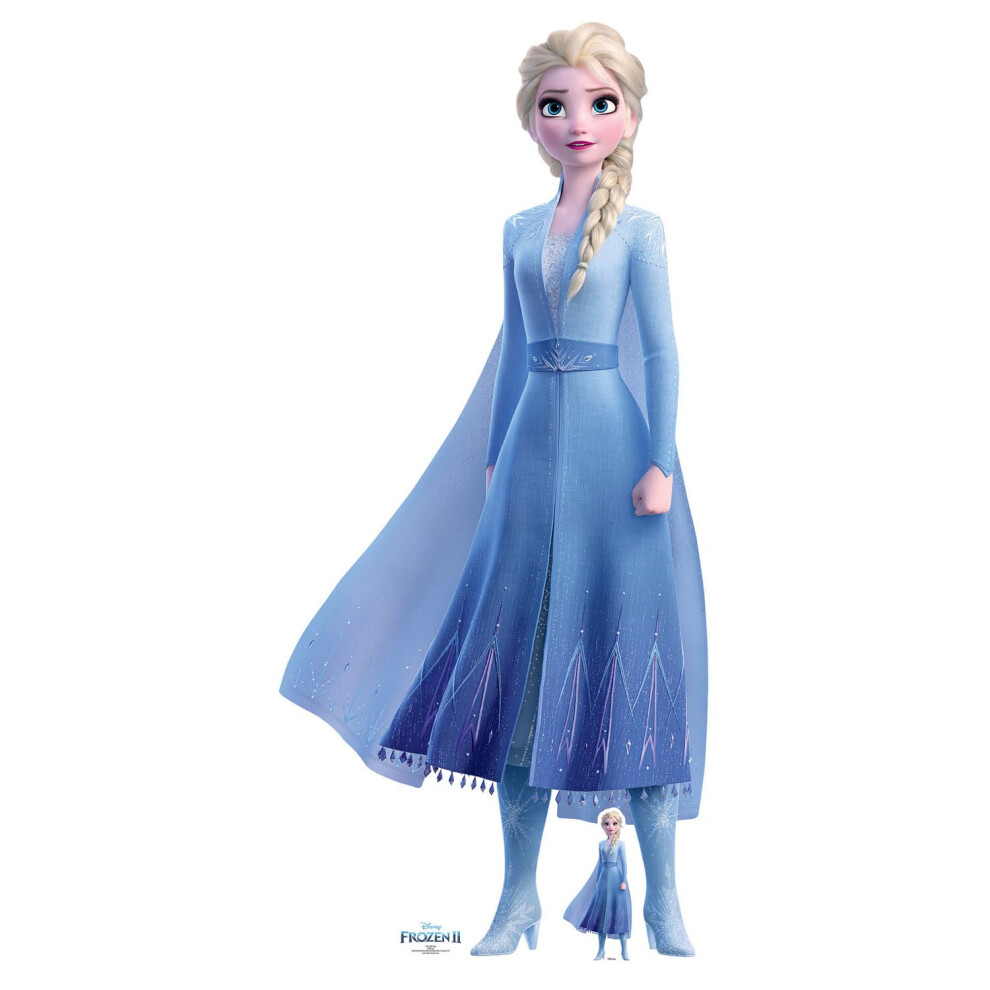 Elsa Princess of Arendelle from Frozen 2 Official Disney Cardboard Cutout