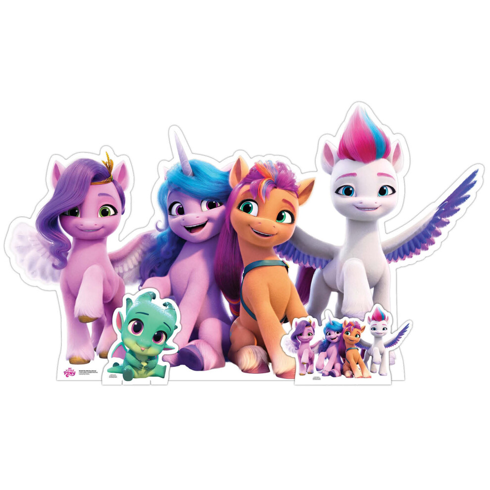 My Little Pony Group Cardboard Cutout Official Standee / Standup