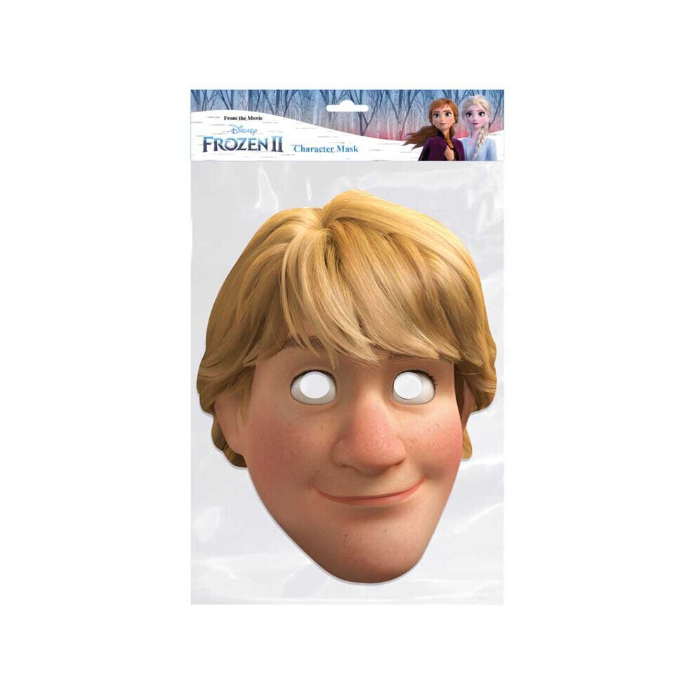 Kristoff  from Frozen 2 Official Disney Single 2D Card Party Fancy Dress Mask