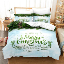(Pattern 11, King) 40 Style Bedding Single Double King Duvet Cover Christmas