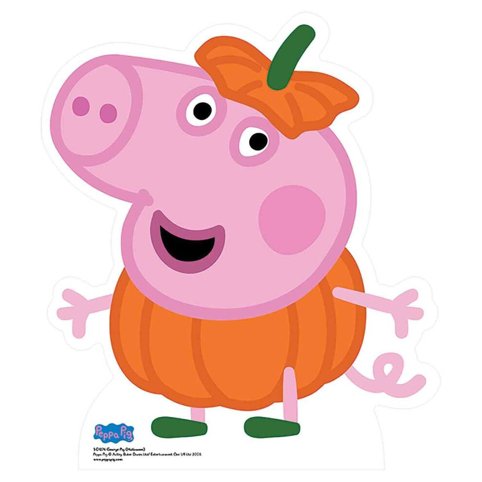 George Pig from Peppa Pig Halloween Cardboard Cutout / Standee