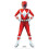 Power Rangers Power Ranger Red Mini Cardboard Cutout / Standup / Standee 1