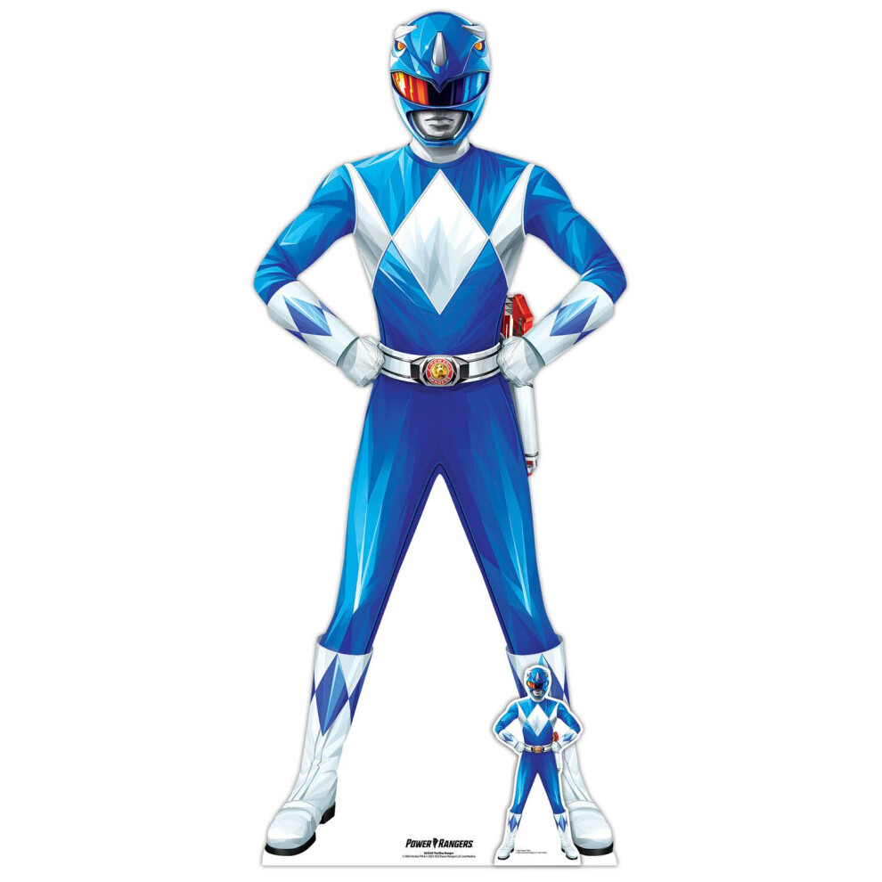 Power Ranger Blue Lifesize Cardboard Cutout / Standup / Standee