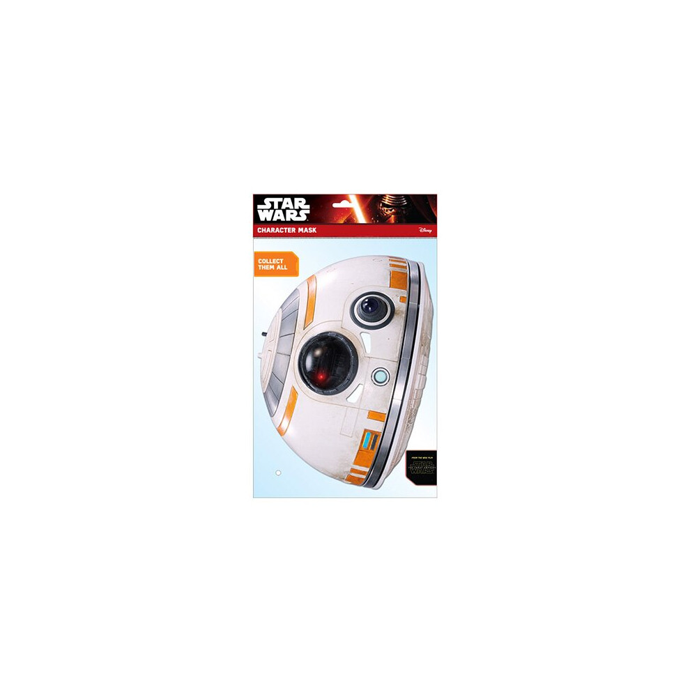 Star Wars Bb-8 Official The Force Awakens Card Party Fancy Dress Mask
