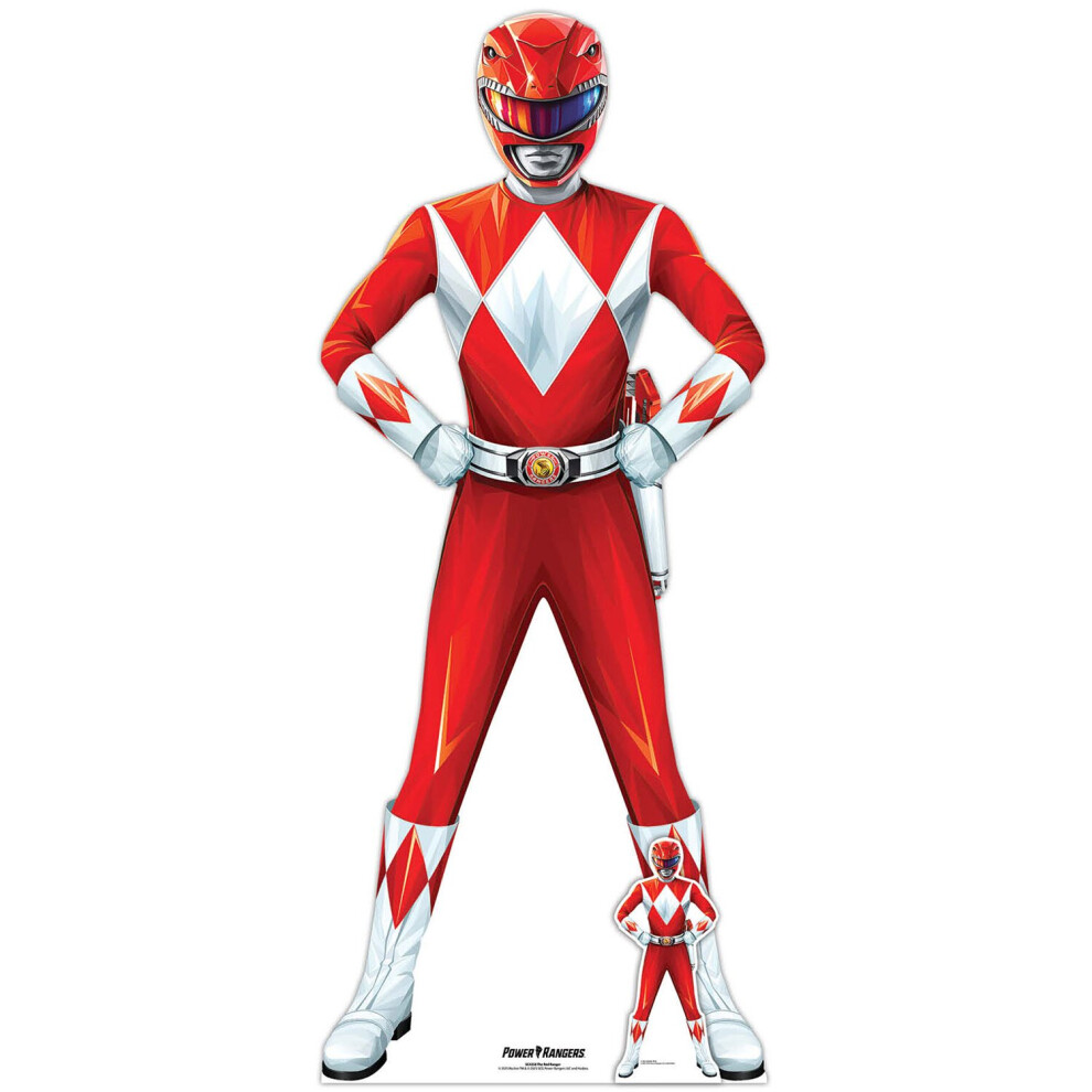 Power Ranger Red Lifesize Cardboard Cutout / Standup / Standee