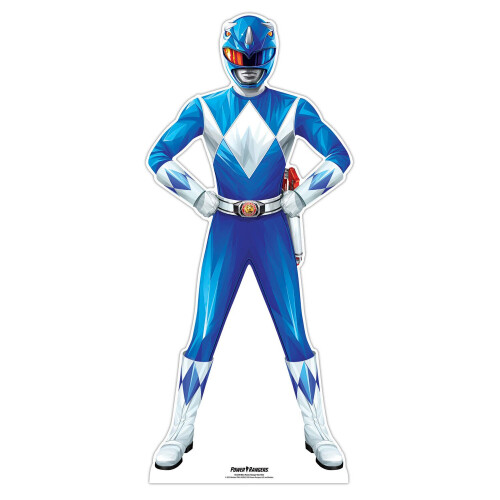 Power Rangers Power Ranger Blue Mini Cardboard Cutout / Standup / Standee