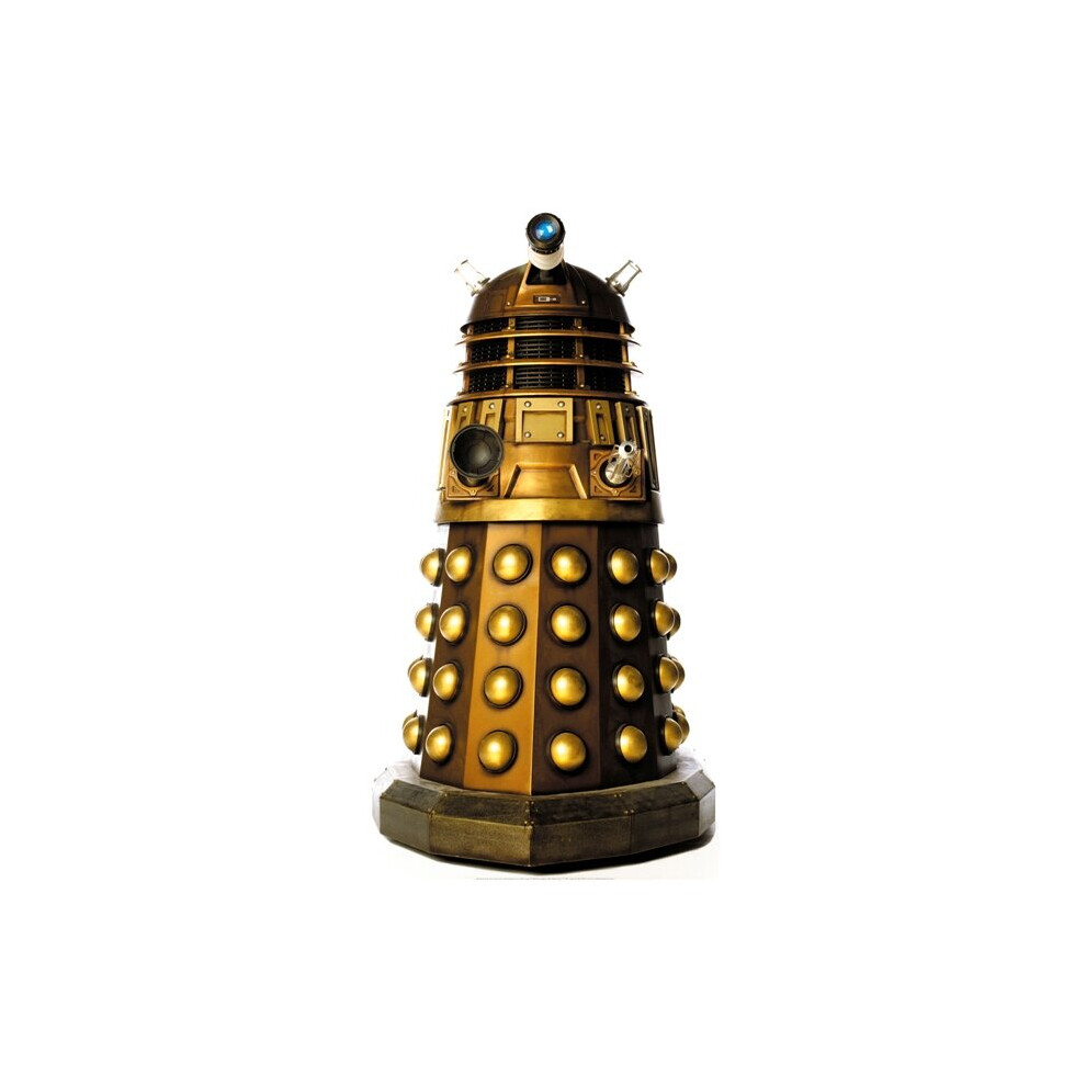 Doctor Who Lifesize Cutouts Dalek (Gold) (Doctor Who) - Lifesize Cardboard Cutout / Standee Gold