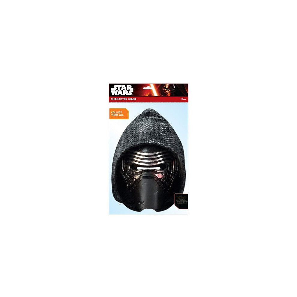 Star Wars Kylo Ren Official The Force Awakens Card Party Fancy Dress Mask