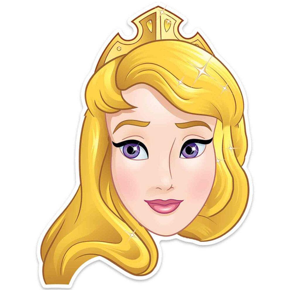Disney Aurora Official Princess Child Size 2D Card Party Mask