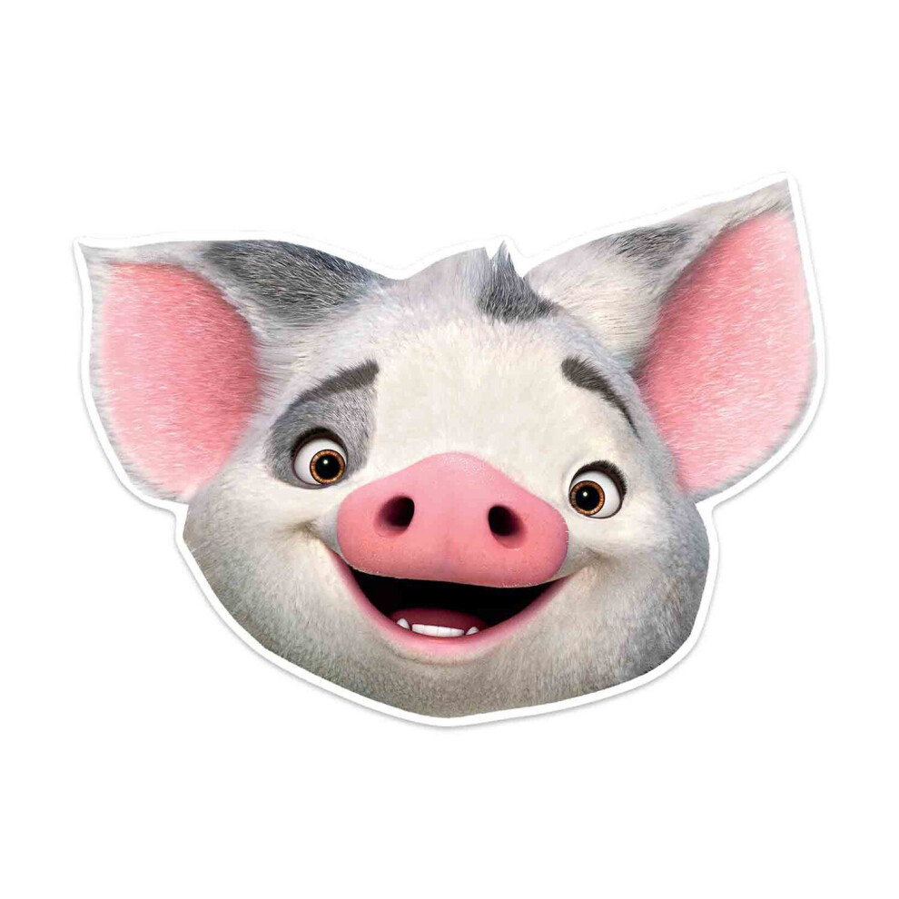 Pua Pig Official Disney Moana Child Size 2D Card Party Mask